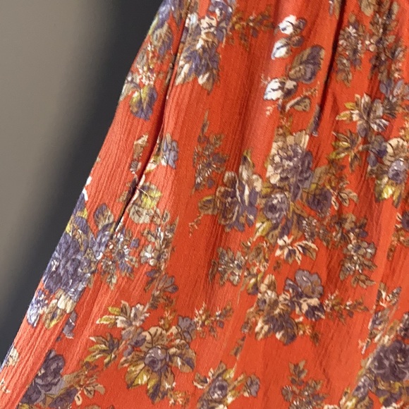 American Eagle Dress Size Medium Strapless Butterfly Sleeve Off the Shoulder - Picture 6 of 10